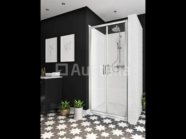 Ideal standard connect 2 - klapdeur 90 cm, silver bright/helder glas k9294eo (nr. 15-14) - afbeelding 3 van  3