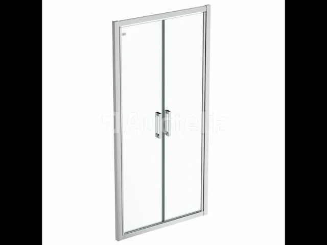 Ideal standard connect 2 - klapdeur 90 cm, silver bright/helder glas k9294eo (nr. 15-14) - afbeelding 2 van  3