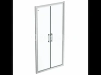 Ideal standard connect 2 - klapdeur 90 cm, silver bright/helder glas k9294eo (nr. 15-14) - afbeelding 2 van  3