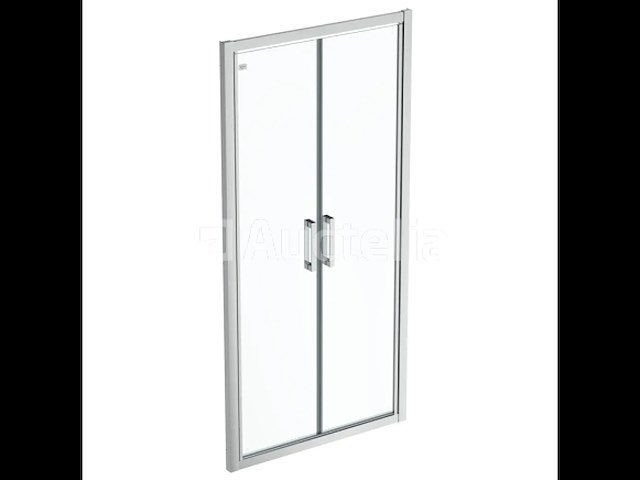 Ideal standard connect 2 - klapdeur 90 cm, silver bright/helder glas k9294eo (nr. 15-14) - afbeelding 1 van  3
