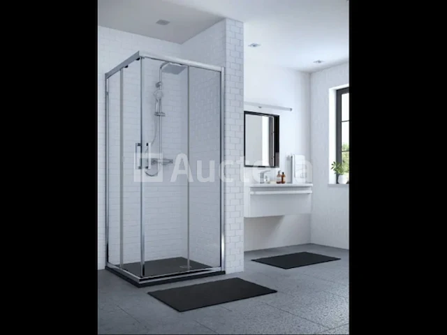 Ideal standard connect 2 - schuifdeur, 2-delig, 90 cm, silver bright/helder glas k9261eo (nr. 15-15) - afbeelding 2 van  3