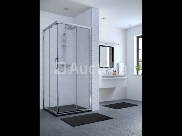 Ideal standard connect 2 - schuifdeur, 2-delig, 90 cm, silver bright/helder glas k9261eo (nr. 15-15) - afbeelding 3 van  3