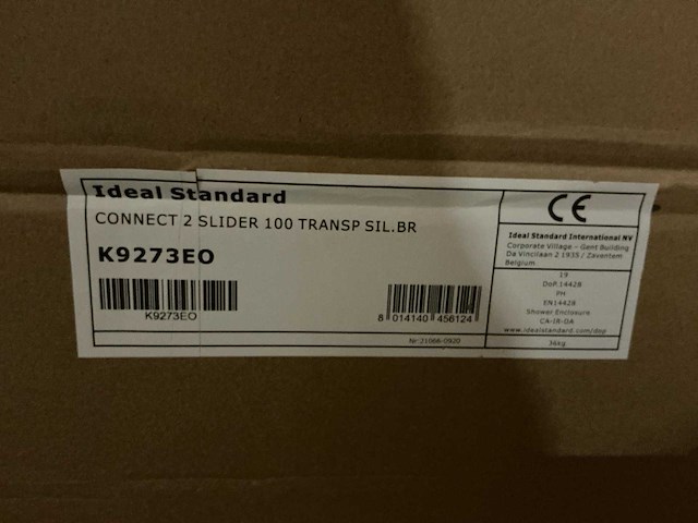 Ideal standard connect 2 slider douchewand - afbeelding 2 van  2