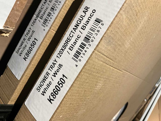 Ideal standard douchebak (2x) - afbeelding 3 van  4