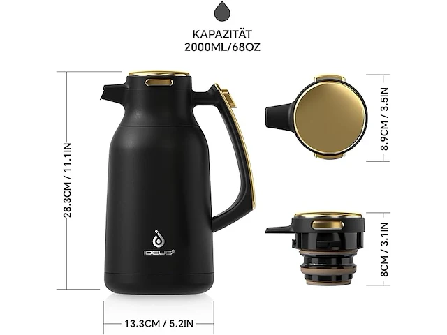 Ideus koffiepot - afbeelding 2 van  5