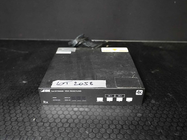 Idk - hdc-rh421uhd receiver & da hdbt daisy chain - video - afbeelding 1 van  2