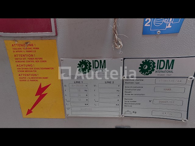 Idm idimatic / 44 kantenlijmer/afplakmachine - afbeelding 10 van  28