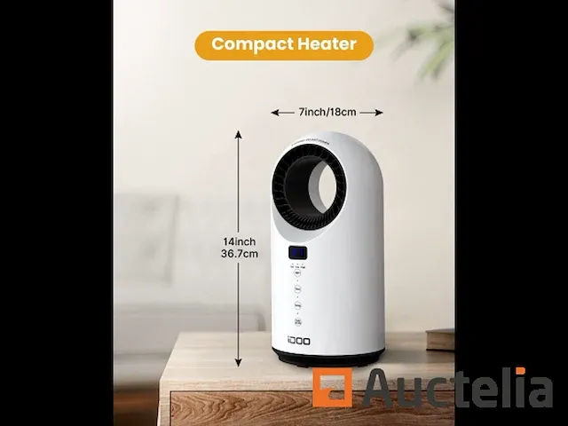Idoo elektrische ruimteverwarming binnenshuis - afbeelding 1 van  4