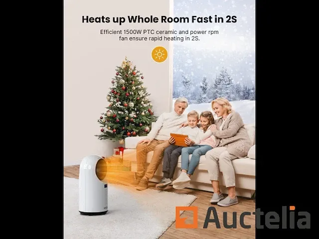 Idoo elektrische ruimteverwarming binnenshuis - afbeelding 4 van  4