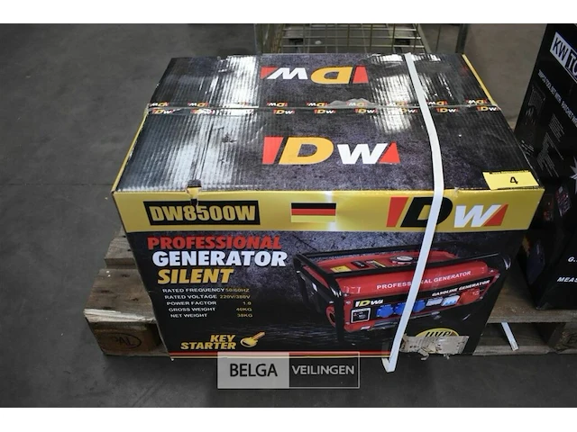 Idw dw stroomgroep 8500w 220/380v - afbeelding 1 van  2