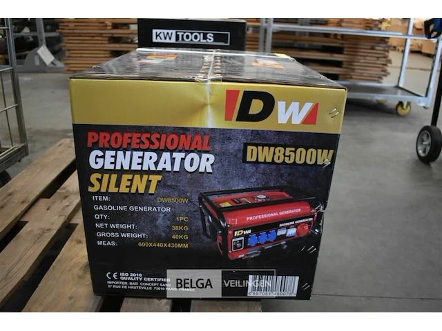 Idw dw stroomgroep 8500w 220/380v - afbeelding 2 van  2