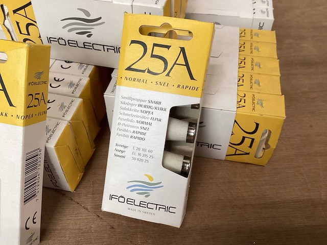 Ifo electric zekering 25a (50x) - afbeelding 2 van  3