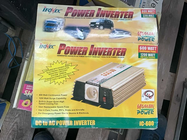 Ifonix ic-600 inverter - afbeelding 2 van  4