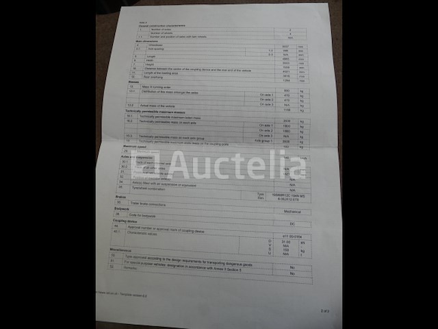 Ifor williams 2cb kipper oplegger (vin: sckd00000k0761241) - afbeelding 5 van  19