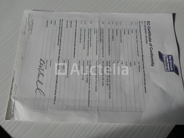 Ifor williams 2cb lm35 dubbelassige dieplader (vin:sckd00000n5201702) - afbeelding 8 van  21