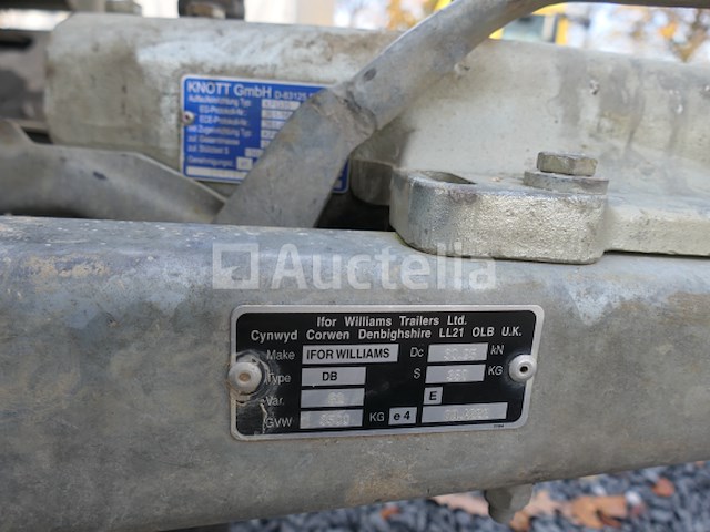 Ifor williams 2cb tt35 dubbelassige buigende aanhangwagen (vin:sckd00000j0752775) - afbeelding 10 van  26