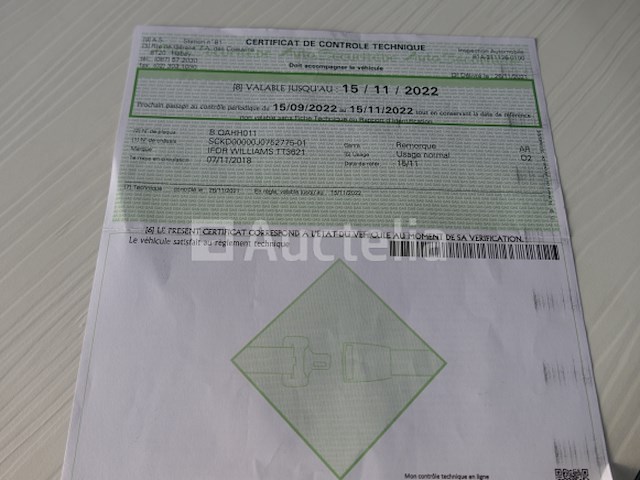 Ifor williams 2cb tt35 dubbelassige buigende aanhangwagen (vin:sckd00000j0752775) - afbeelding 17 van  26