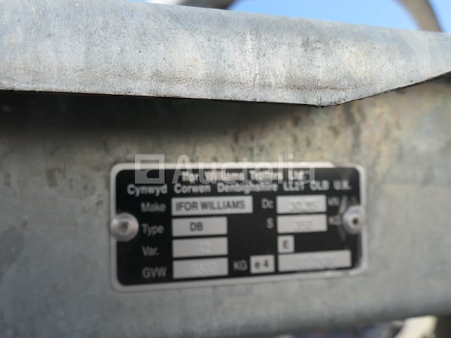 Ifor williams 2hb ct35 dubbelassige aanhangwagen drager (vin:sckd00000n0792395) - afbeelding 2 van  28