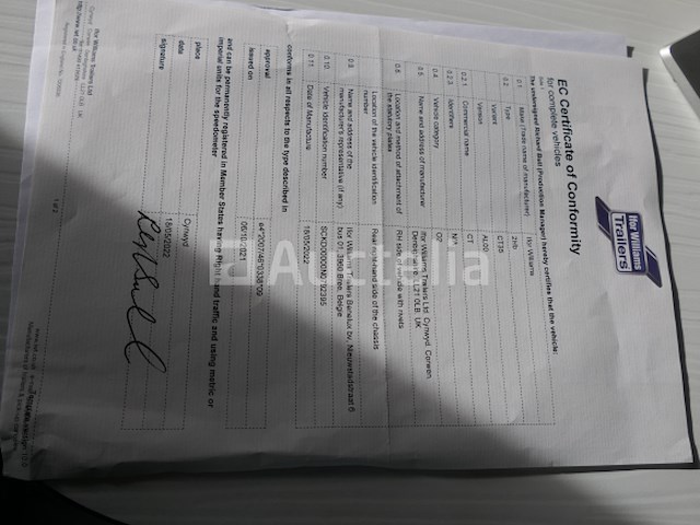 Ifor williams 2hb ct35 dubbelassige aanhangwagen drager (vin:sckd00000n0792395) - afbeelding 16 van  28