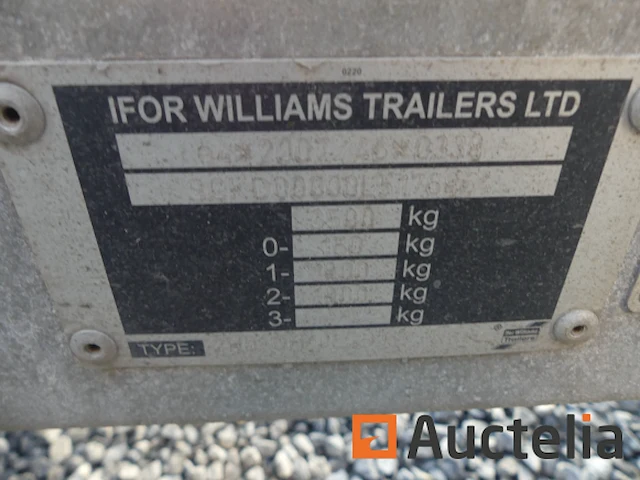 Ifor williams 2hb gh35 dubbelassige aanhanger - afbeelding 17 van  21