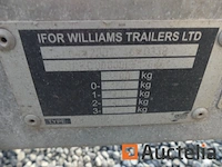 Ifor williams 2hb gh35 dubbelassige aanhanger - afbeelding 17 van  21
