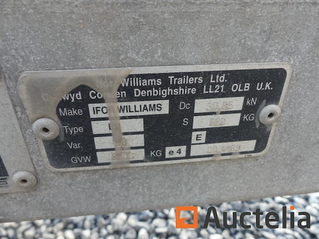 Ifor williams 2hb gh35 dubbelassige aanhanger - afbeelding 18 van  21