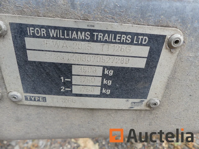 Ifor williams tt126g dubbelassige kipwagen - afbeelding 21 van  24