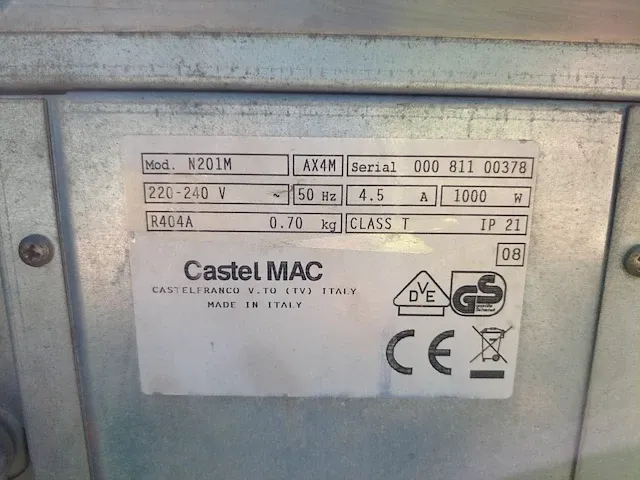 Ijsblok machine, icematic, n201 - afbeelding 10 van  11
