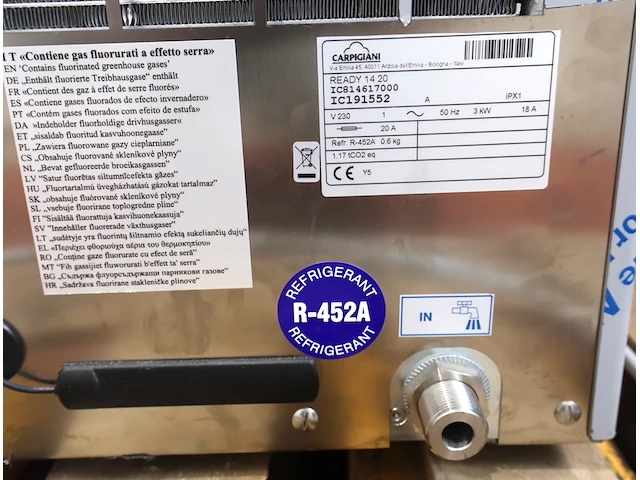 Ijscreme machine carpigiani teorema ready 14 20 - afbeelding 7 van  7