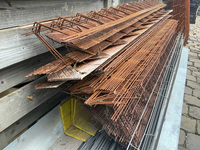 Ijzeren afstandhouders betonmatten overige beton toebehoren (60x) - afbeelding 2 van  2