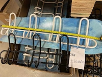 Ijzeren gelakte kapstokken - afbeelding 3 van  5