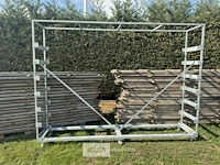 Ijzeren kar ± 312x60x220 - afbeelding 1 van  2
