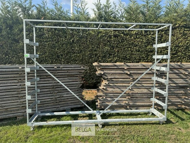 Ijzeren kar ± 312x60x220 - afbeelding 2 van  2