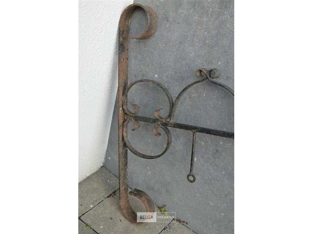 Ijzerwerk voorhangbord - afbeelding 2 van  3
