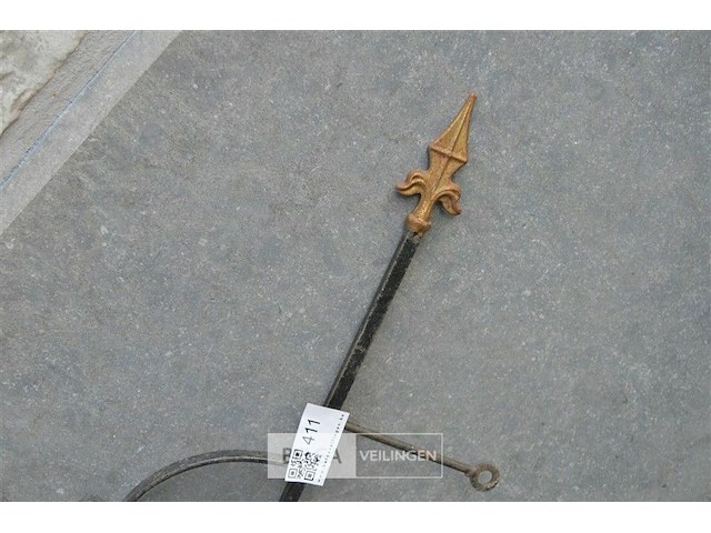 Ijzerwerk voorhangbord - afbeelding 3 van  3