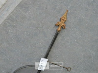 Ijzerwerk voorhangbord - afbeelding 3 van  3