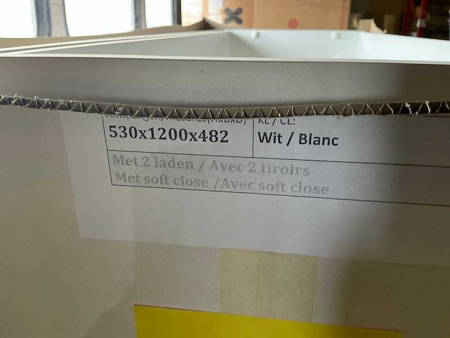 Ikara wastafelonderkast (2x) - afbeelding 3 van  4