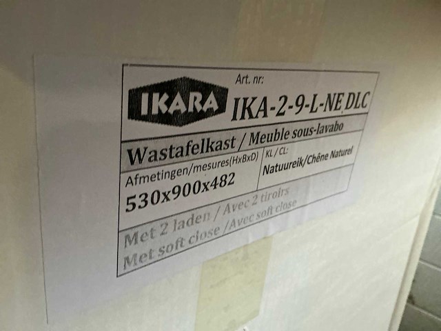 Ikara wastafelonderkast (2x) - afbeelding 4 van  4