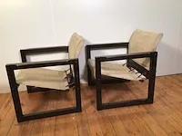 Ikea diana karin mobler safari armzetel vintage (2x) - afbeelding 2 van  5
