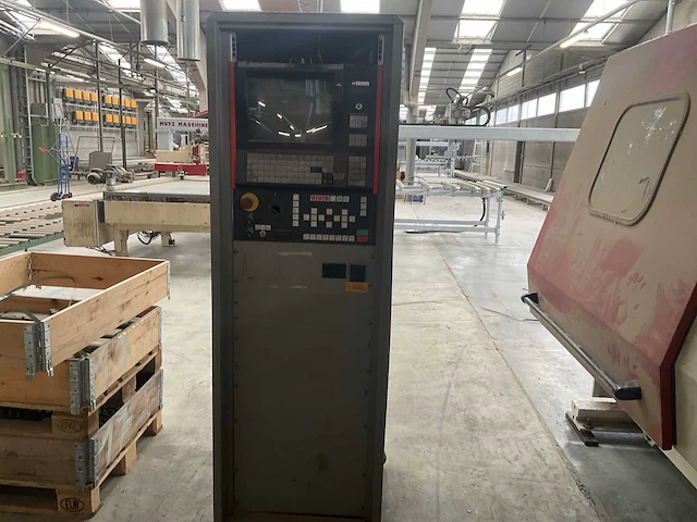 Ima - combina/k/i/r75/885/vr3 - volautomatische éénzijdige fresd en kantmachine voor gebogen vormen stukken - 1997- houtbewerking - houtbewerkingsmachines - afbeelding 2 van  17