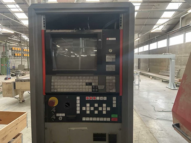 Ima - combina/k/i/r75/885/vr3 - volautomatische éénzijdige fresd en kantmachine voor gebogen vormen stukken - 1997- houtbewerking - houtbewerkingsmachines - afbeelding 3 van  17