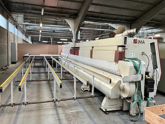 Ima - combina/k/i/r75/885/vr3 - volautomatische éénzijdige fresd en kantmachine voor gebogen vormen stukken - 1997- houtbewerking - houtbewerkingsmachines - afbeelding 6 van  17