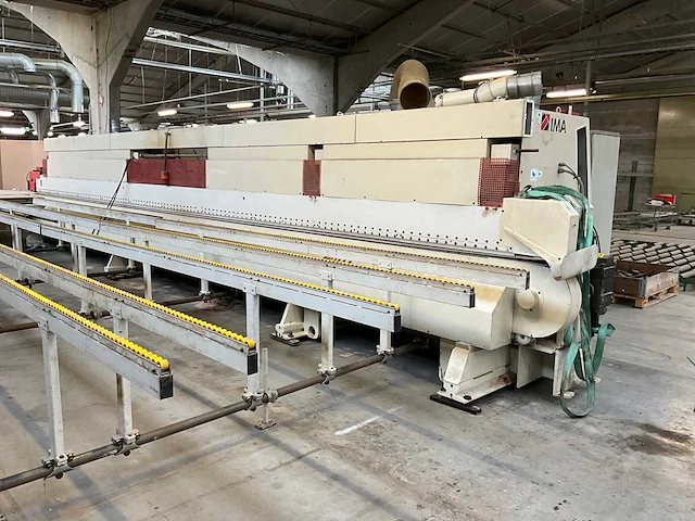 Ima - combina/k/i/r75/885/vr3 - volautomatische éénzijdige fresd en kantmachine voor gebogen vormen stukken - 1997- houtbewerking - houtbewerkingsmachines - afbeelding 9 van  17