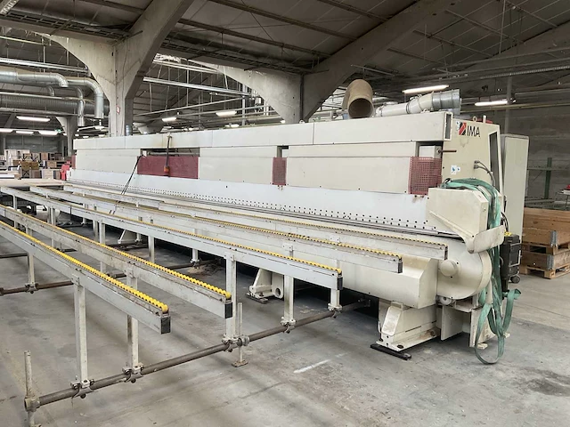 Ima - combina/k/i/r75/885/vr3 - volautomatische éénzijdige fresd en kantmachine voor gebogen vormen stukken - 1997- houtbewerking - houtbewerkingsmachines - afbeelding 12 van  17