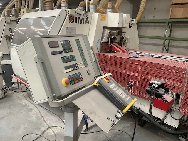 Ima - volautomatische assengestuurde vier-kanten aanlijmmachines - 2000- houtbewerking - houtbewerkingsmachines - afbeelding 2 van  21