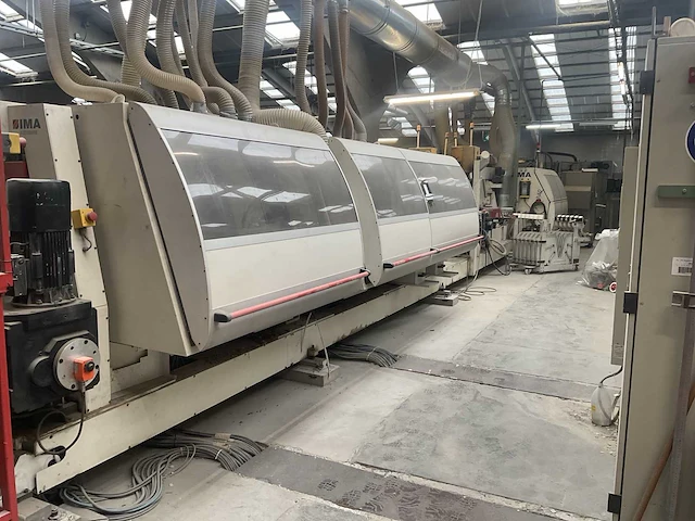 Ima - volautomatische assengestuurde vier-kanten aanlijmmachines - 2000- houtbewerking - houtbewerkingsmachines - afbeelding 1 van  21