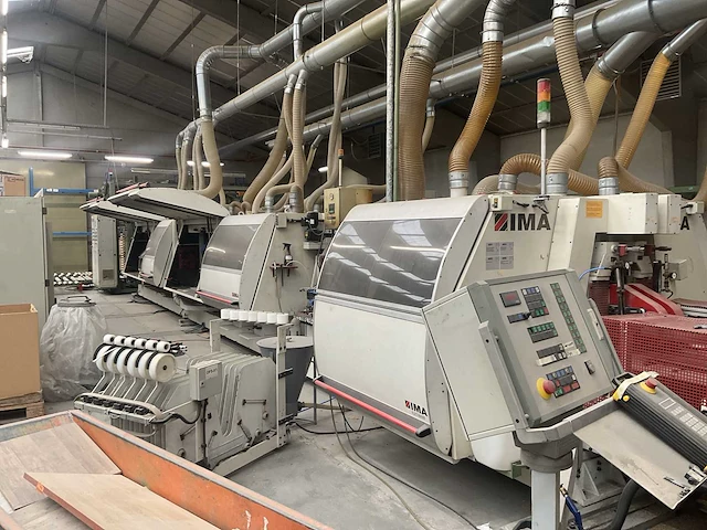 Ima - volautomatische assengestuurde vier-kanten aanlijmmachines - 2000- houtbewerking - houtbewerkingsmachines - afbeelding 12 van  21