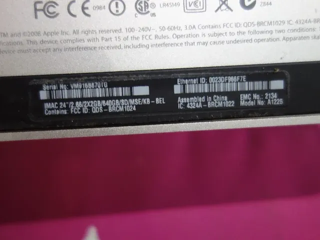 Imac apple - afbeelding 6 van  6
