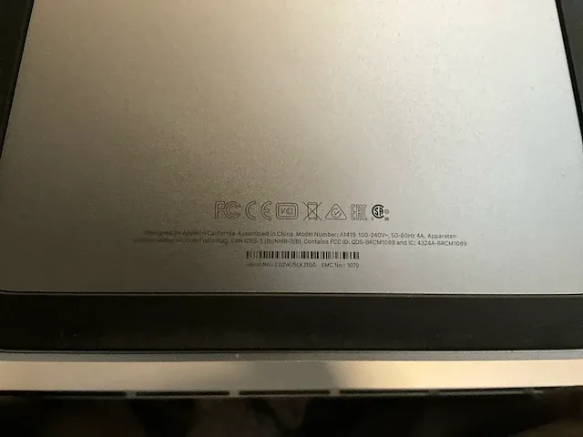 Imac fabr. apple type model a1419 - afbeelding 4 van  5