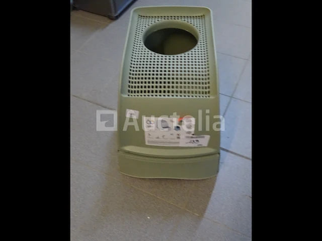Imac kattenbak met lade groen 56 x 40 x 43,5 cm - afbeelding 3 van  6